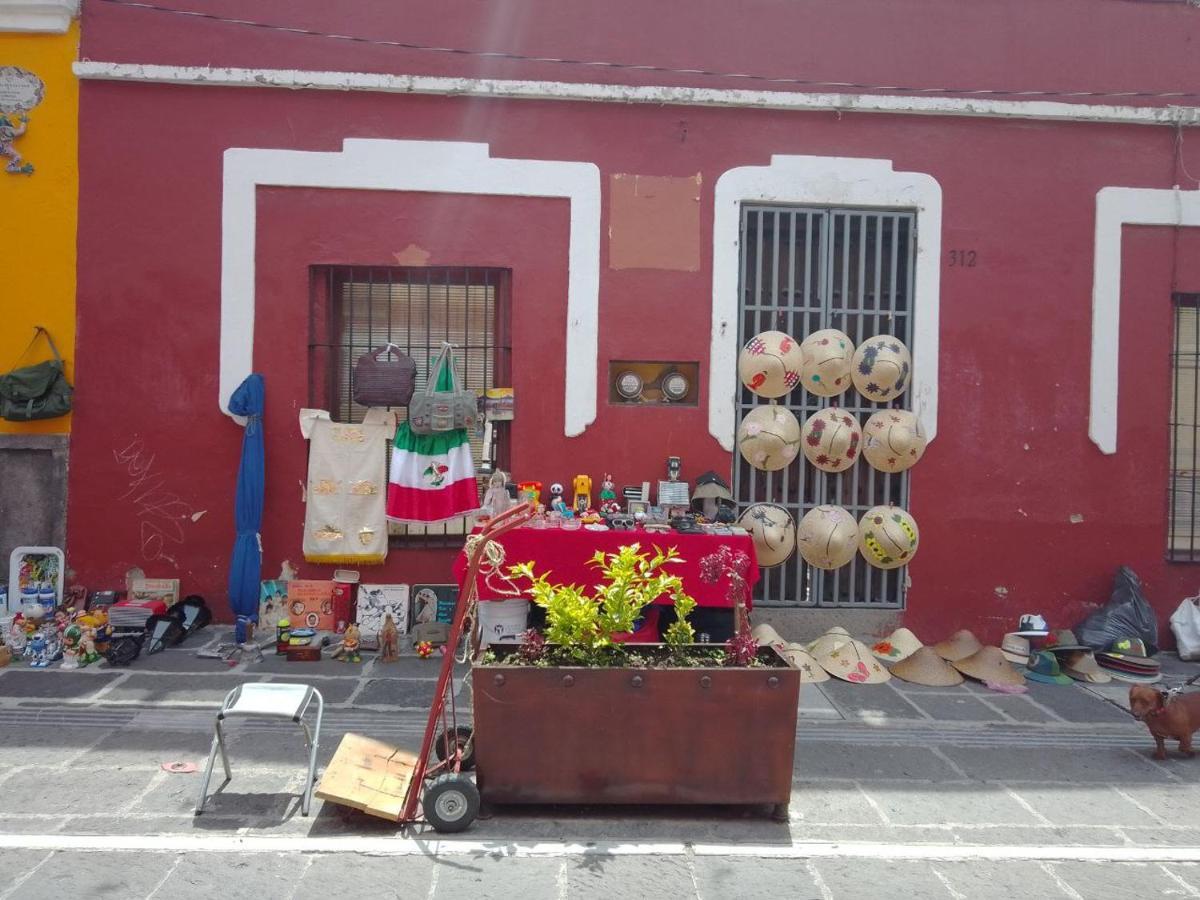 Hostal Azul Puebla Barrio El Alto Exterior photo