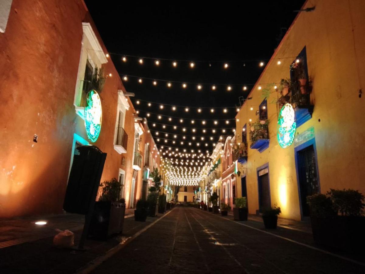 Hostal Azul Puebla Barrio El Alto Exterior photo