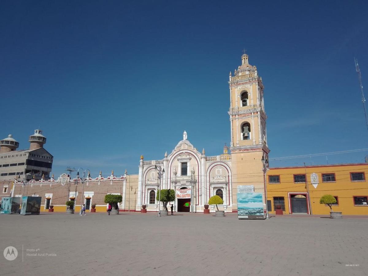 Hostal Azul Puebla Barrio El Alto Exterior photo