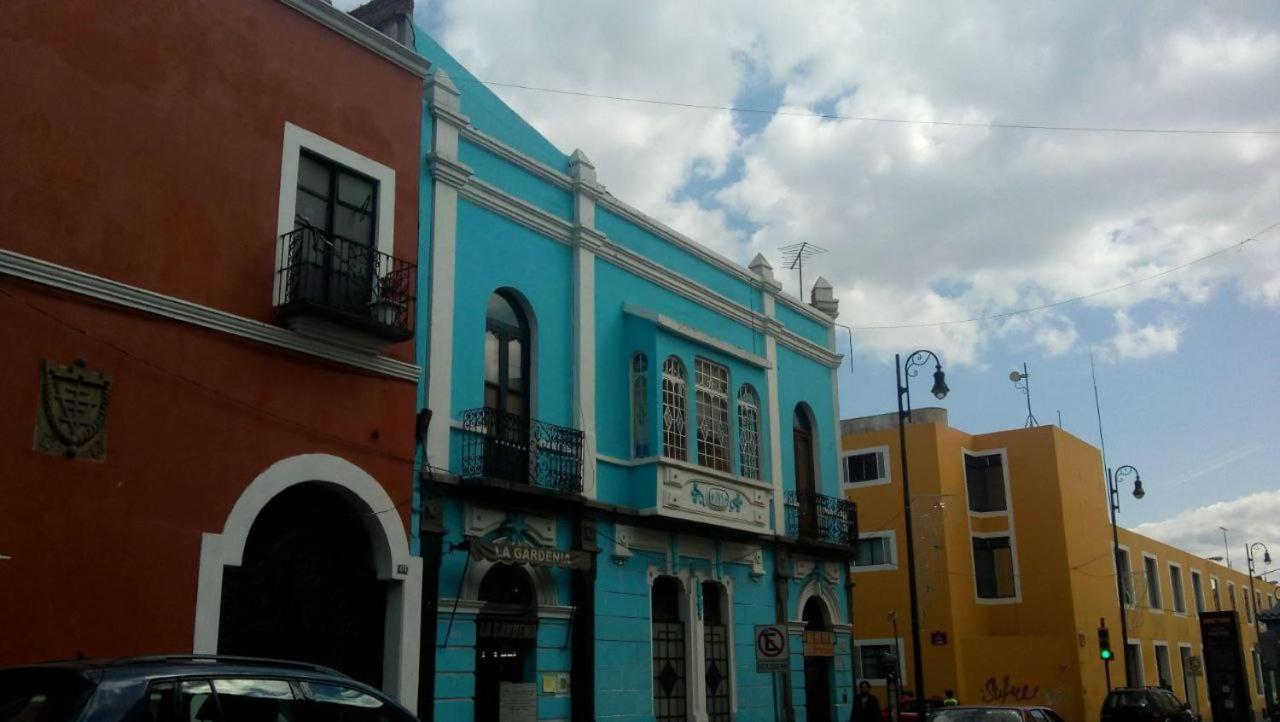 Hostal Azul Puebla Barrio El Alto Exterior photo