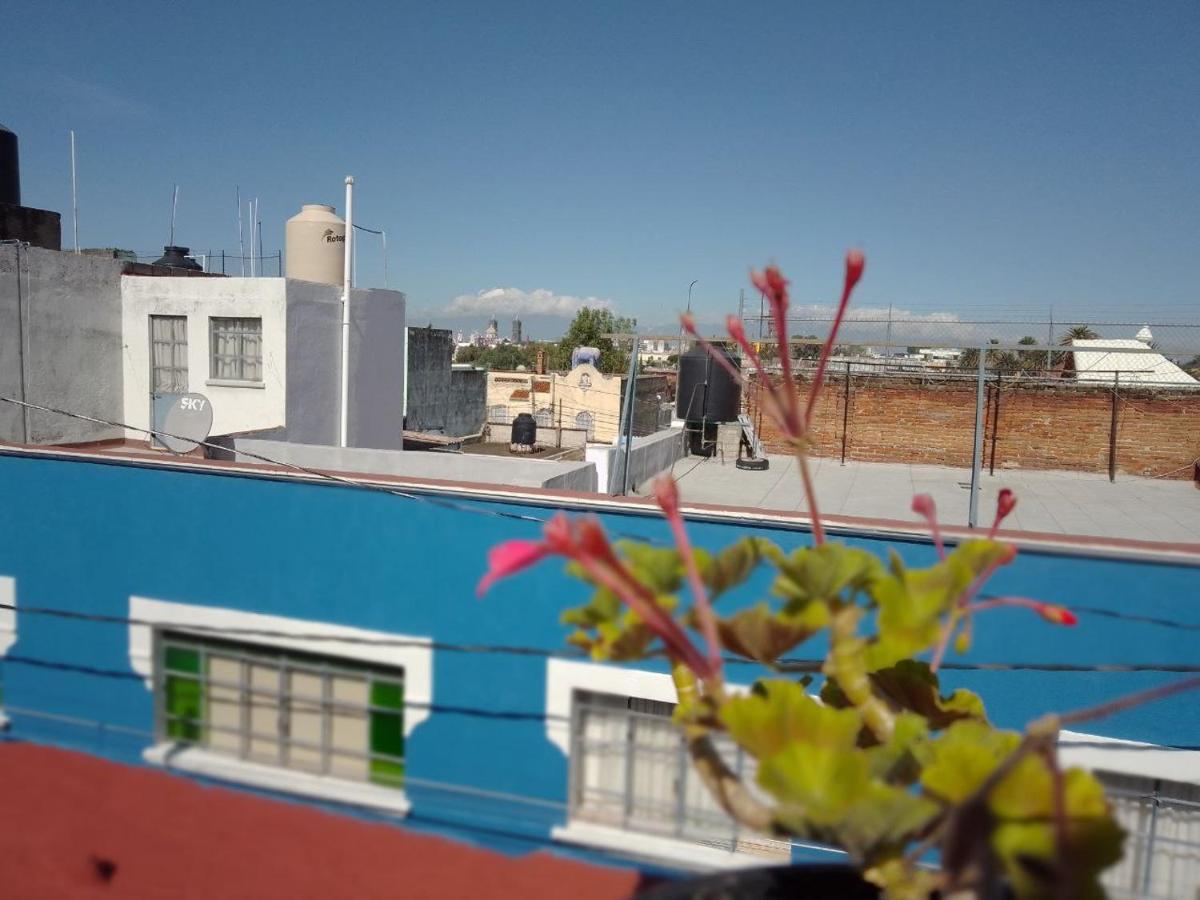 Hostal Azul Puebla Barrio El Alto Exterior photo