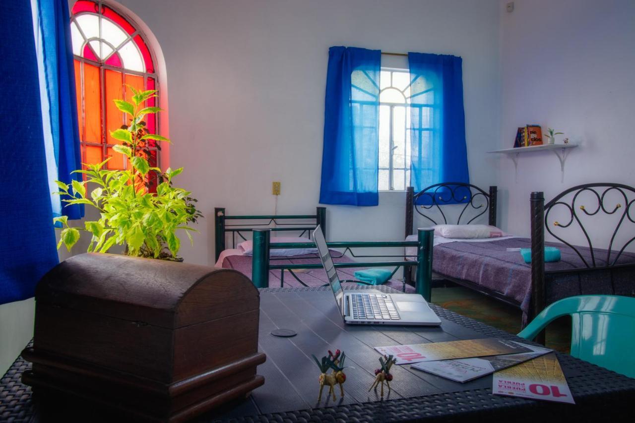 Hostal Azul Puebla Barrio El Alto Exterior photo